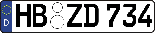 HB-ZD734