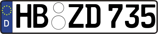 HB-ZD735
