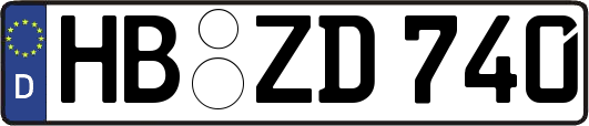 HB-ZD740