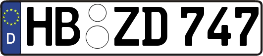 HB-ZD747