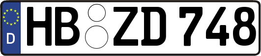 HB-ZD748