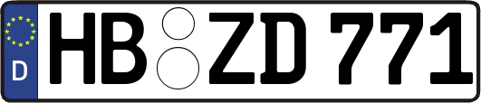 HB-ZD771