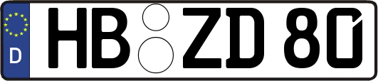 HB-ZD80