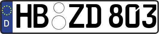 HB-ZD803