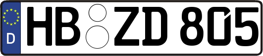 HB-ZD805