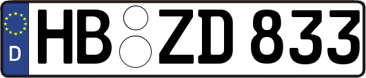 HB-ZD833