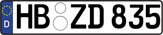 HB-ZD835