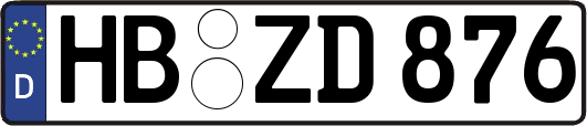 HB-ZD876