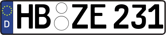 HB-ZE231