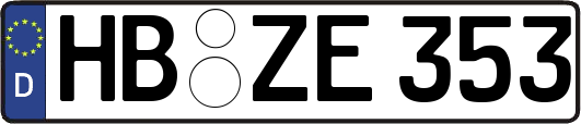 HB-ZE353