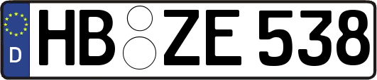 HB-ZE538