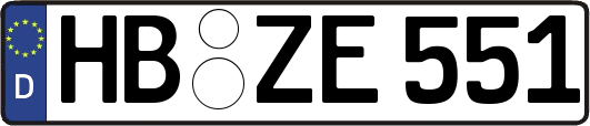 HB-ZE551