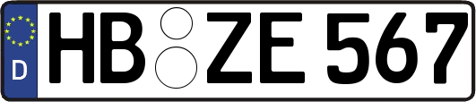 HB-ZE567