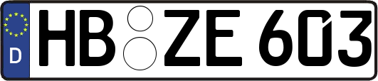 HB-ZE603