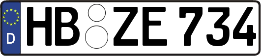 HB-ZE734