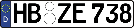 HB-ZE738