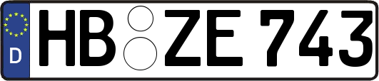 HB-ZE743