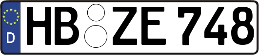 HB-ZE748