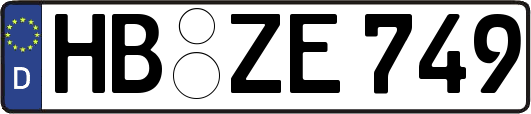 HB-ZE749