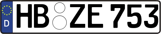 HB-ZE753