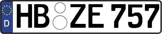 HB-ZE757