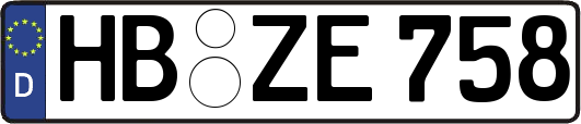 HB-ZE758