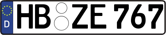 HB-ZE767