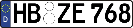 HB-ZE768