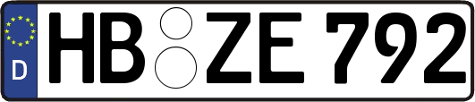 HB-ZE792