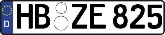 HB-ZE825