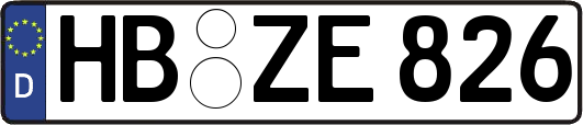 HB-ZE826