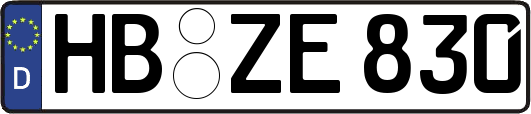 HB-ZE830
