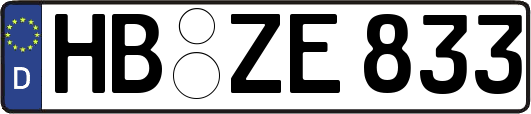 HB-ZE833