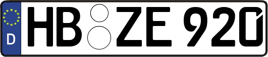 HB-ZE920