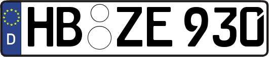 HB-ZE930