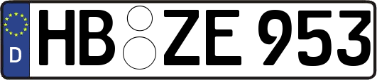 HB-ZE953