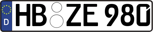 HB-ZE980