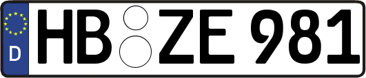 HB-ZE981