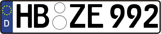 HB-ZE992
