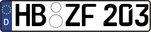 HB-ZF203