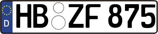 HB-ZF875