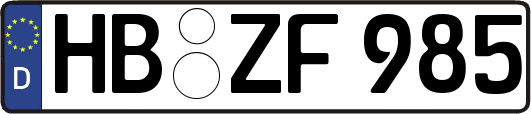 HB-ZF985