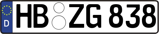 HB-ZG838