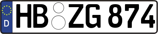 HB-ZG874