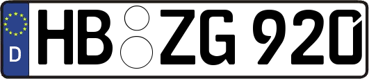 HB-ZG920