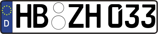 HB-ZH033