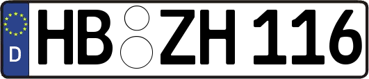 HB-ZH116