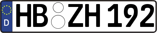HB-ZH192