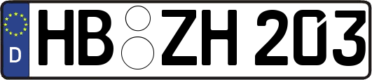 HB-ZH203
