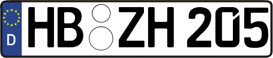 HB-ZH205